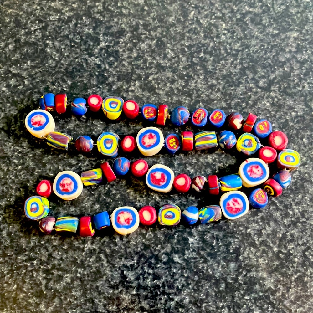 Fimo Bead Necklace